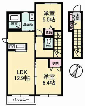コーポ　カノン　Ａ棟A0202-2