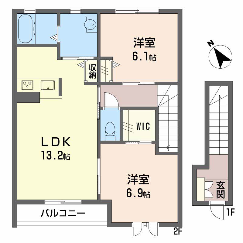 シャーメゾン本郷南 B棟 B202号-16