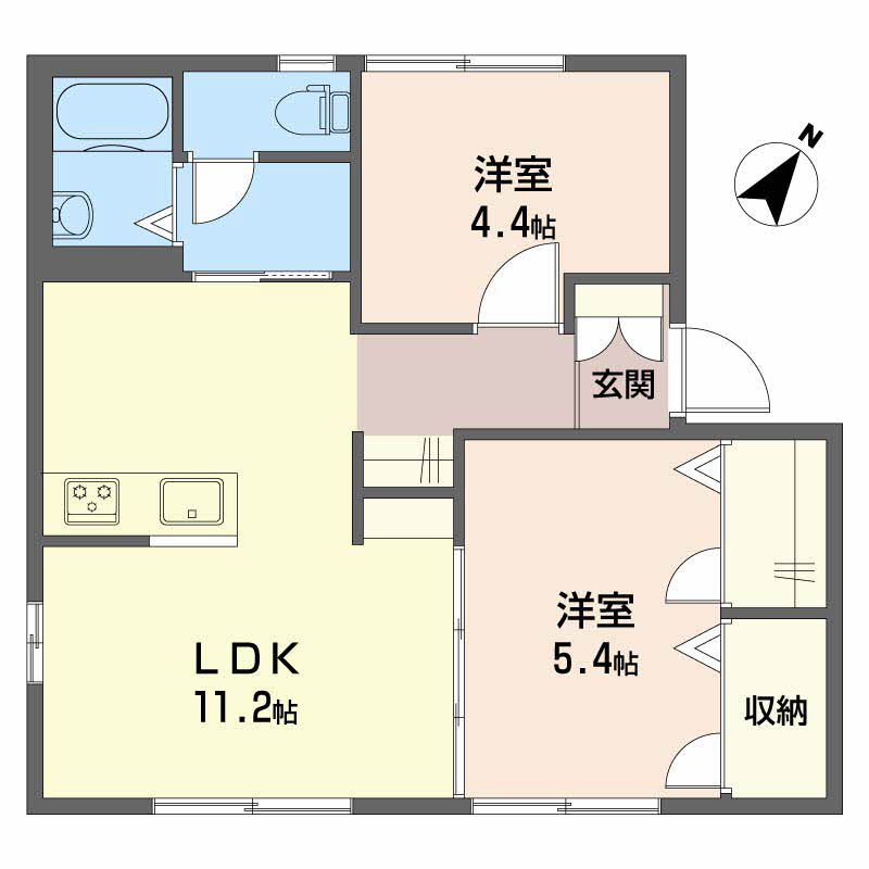 ロイヤルうらべ　Ａ棟A102-2