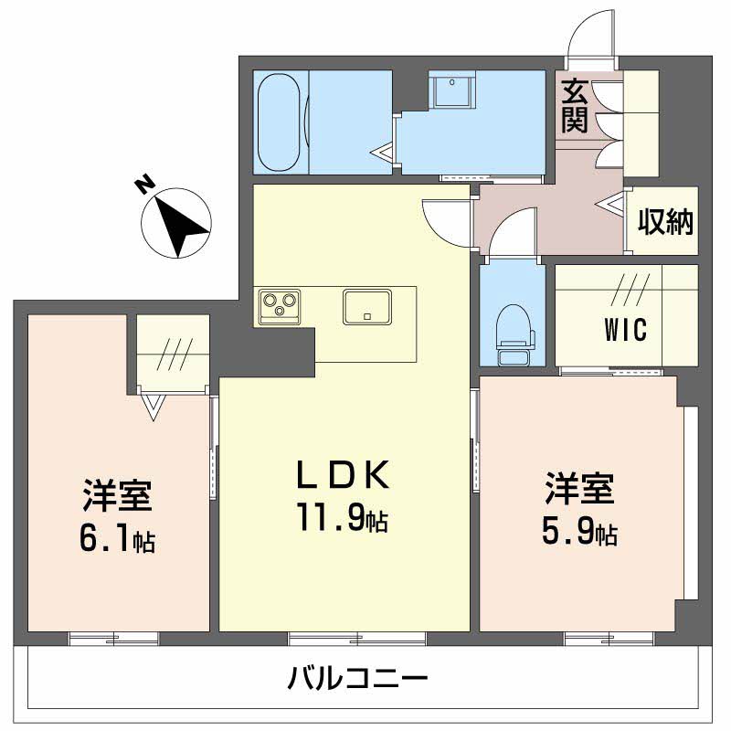 グランベレオ川口 A302号-16