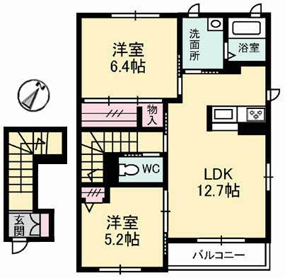 ヴェールメゾン　柚B0202-2