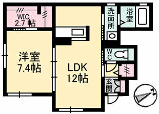 プロヌーブ西本浦　Ａ棟 A0101号-13