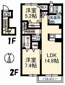 パッション　Ｃ棟202-2
