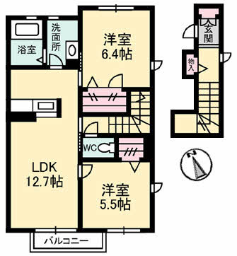 シャーメゾン　イズ　スクエアー　オリエ B0201号-2
