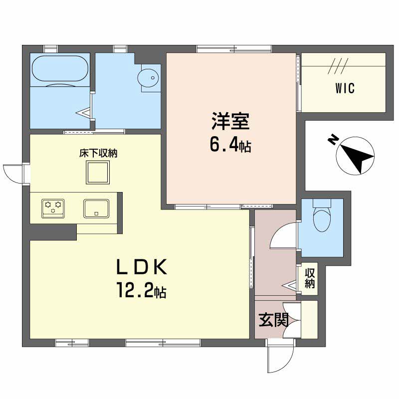 ヴィラ光井　Ｂ棟 B0101号-2