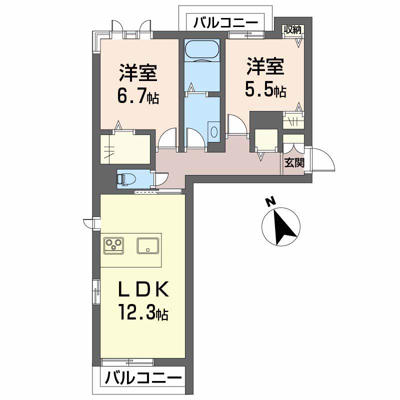 ガルテンMASAKI A棟 A0301号-4