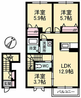 シェーン　ヴィラ202-2