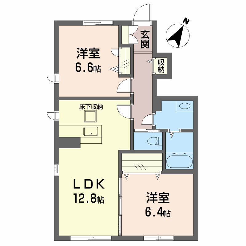 マリ・ソル若葉　Ａ棟A0101-2