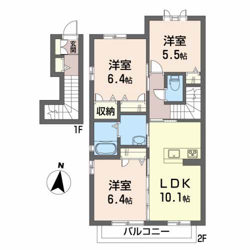 シャーメゾン万々Ⅱ A0201号-16