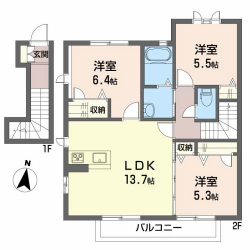 シャーメゾン中久万B0201-2