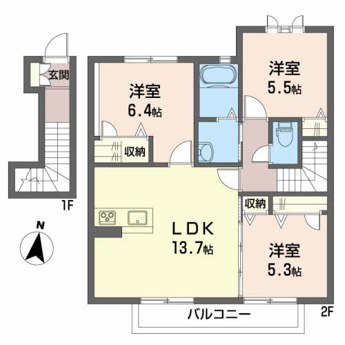 シャーメゾン中久万B0202-2