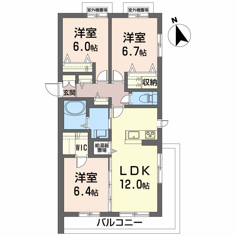 シャーメゾン初月Ⅱ　Ｂ棟B0308-2