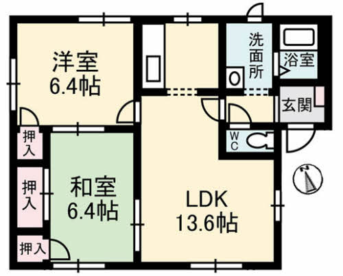 フレグランス大島　Ａ棟 A0101号-2