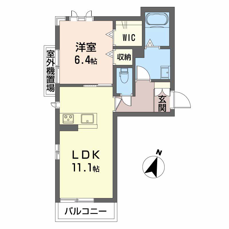 ソレイユコート新保 A0303号-4