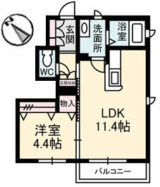 クレール桜木A0101-2