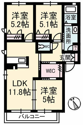 シャーメゾン東陽　Ａ棟A0201-2