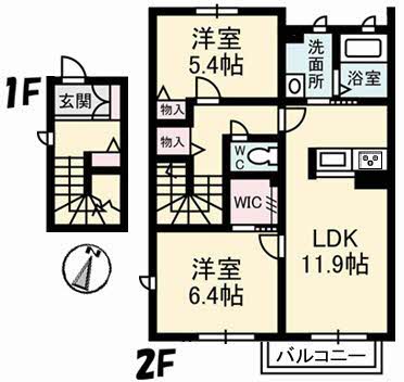 シャーメゾン　リヴィエールA0203-2