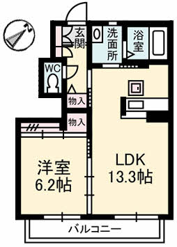 シャーメゾン　ル・コンフォールA0102-2
