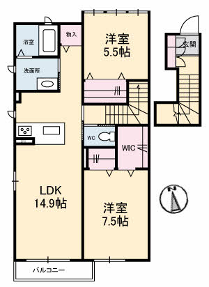 シャーメゾン加森A0201-2