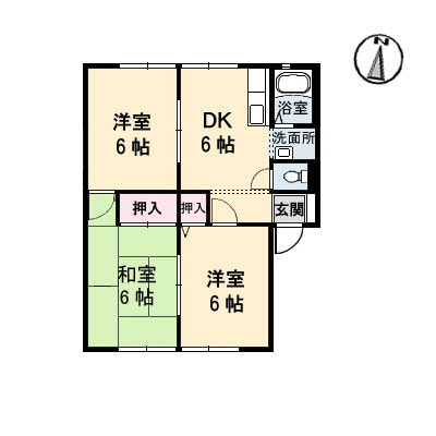 グリーンヒルズ泉川　Ｃ棟 C0102号-2
