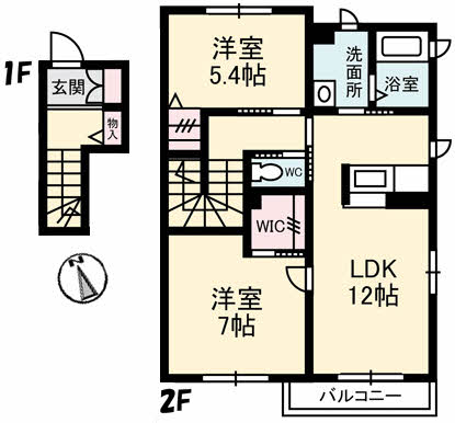 ラ サリーナ A棟 A201号-12