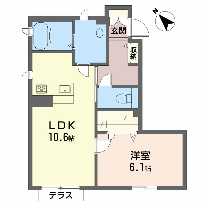シャーメゾンＥｒｉｍｏ　Ａ棟 A0102号-2