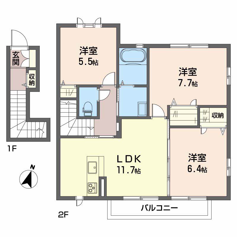 シャーメゾン幸A0202-2