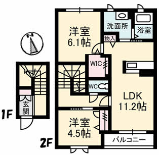 フェリーチェ中畝A0202-2
