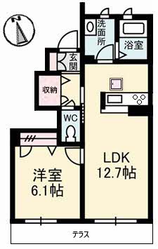 セレーナ　Ａ棟 A0102号-12