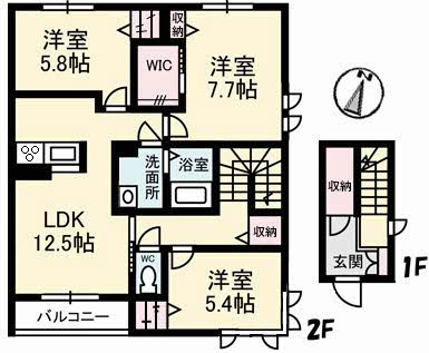 スプリングウインド若宮　Ａ棟 A0203号-16
