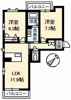 ヤマトハイムⅢ A0303号-16