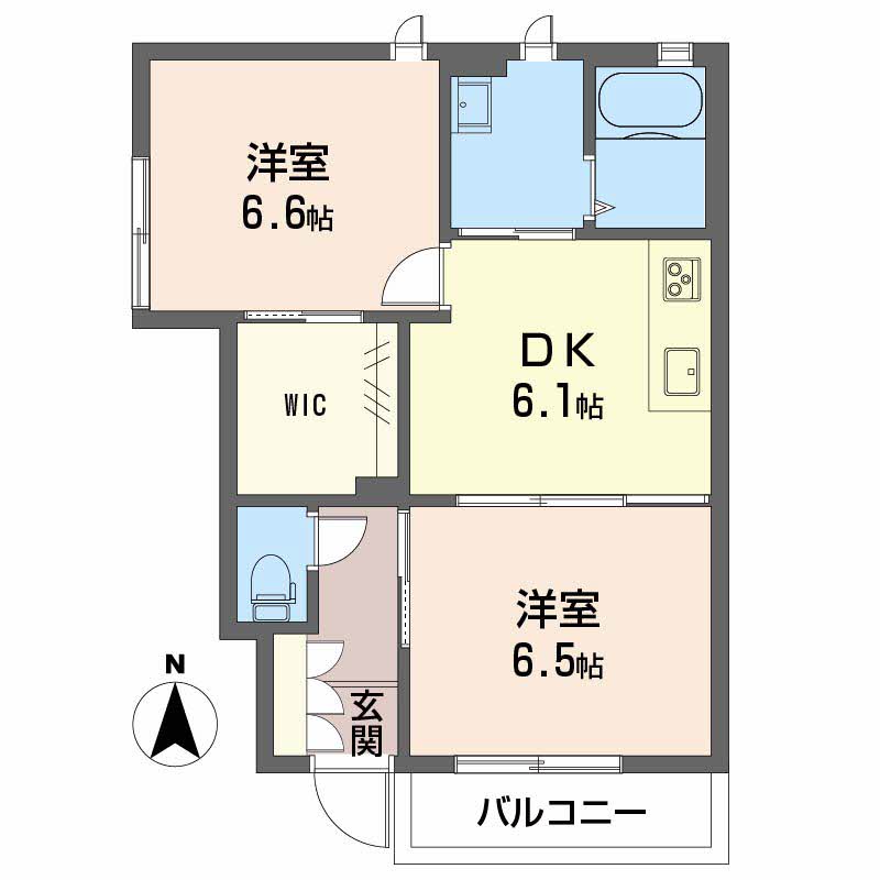 シャーメゾン高岡101-2
