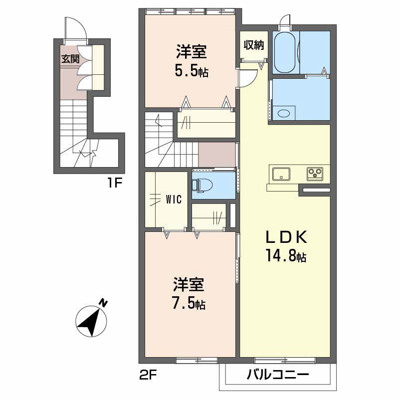シャーメゾンＨａｄａ A0202号-4