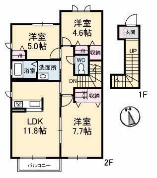 アネーロ　Ａ棟A0202-2
