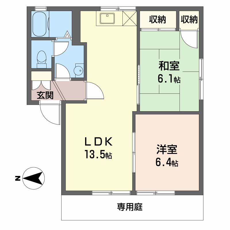 パークサイド・イズミ　Ｄ号館D0102-2
