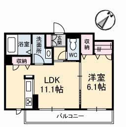 シャーメゾンタウン倉敷運動公園前　Ｄ棟D0302-2