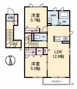 シャーメゾンサペリア A0201号-16