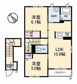シャーメゾン富岡　Ａ棟A0202-2