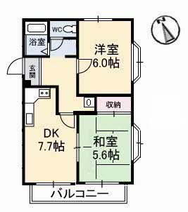 長井コーポ A0201号-15