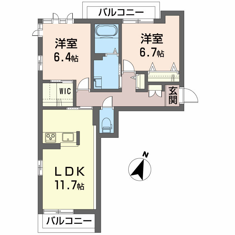 シャーメゾン　ヒルズ　Ⅲ棟C0301-2