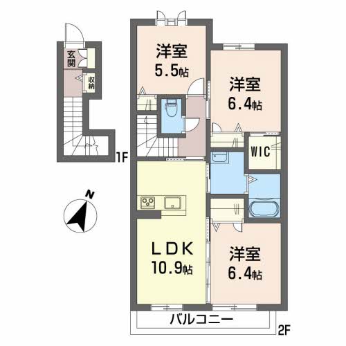シャーメゾンみどり野　Ｅ棟E0202-2