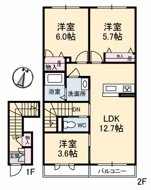 シャーメゾンファミーユ A0206号-16
