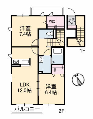 ル・シエル　Ａ棟A202-2
