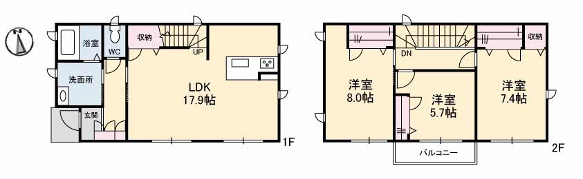 カーサ　トルチェ　Ｂ棟-2