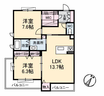ラ・スリーズガーデン A棟 A0305号-12