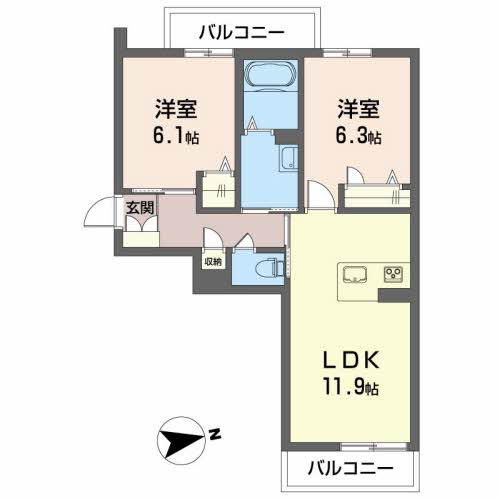 グランドベレオ田宮 203号-16
