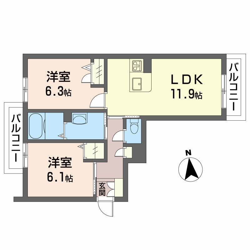 グランドベレオ田宮303-2