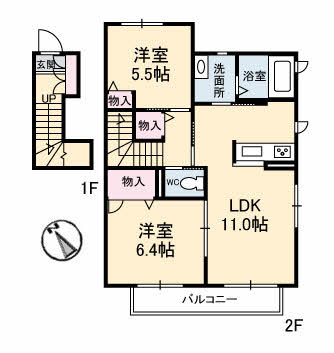 シャーメゾン北斗星 A0201号-16