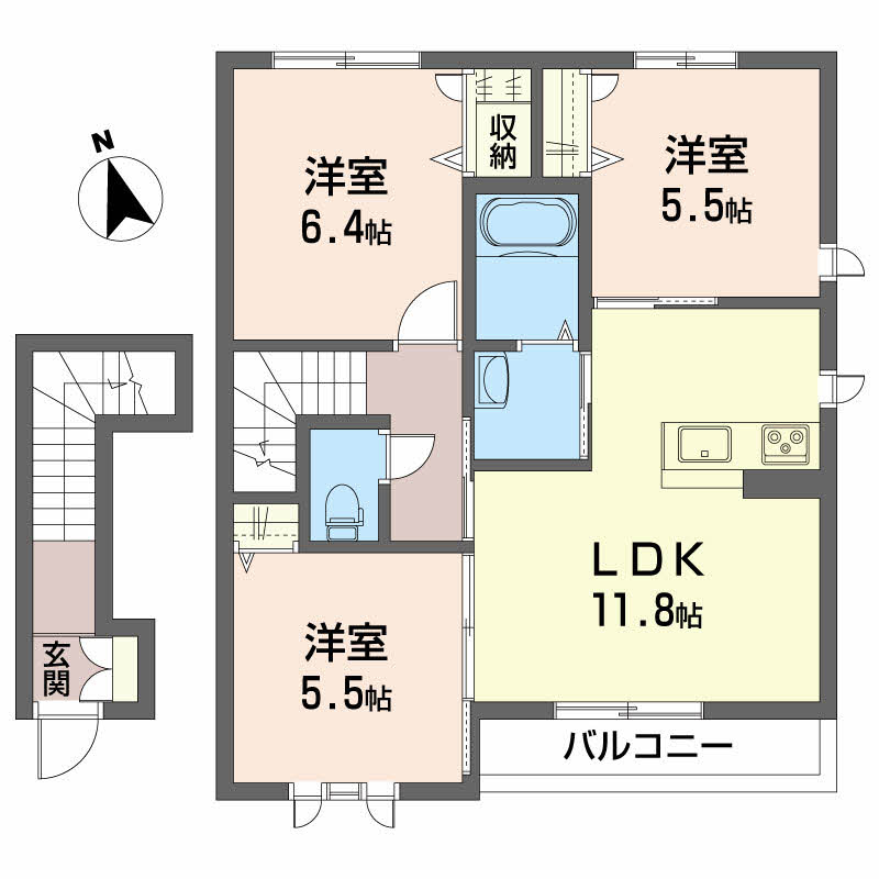 シャーメゾン・西野A0203-2