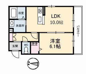 グランベレオ今津303-2